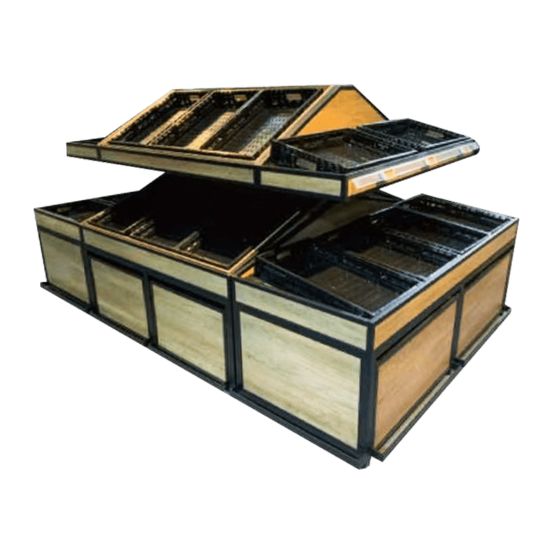 হেভি ডিউটি টেকসই ফল এবং সবজি র্যাক