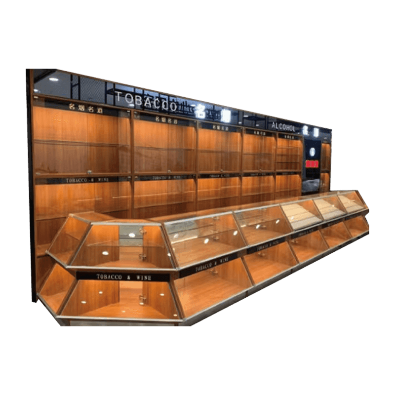 মার্জিত প্যানোরামা টোব্যাকো এবং ওয়াইন ক্যাবিনেট